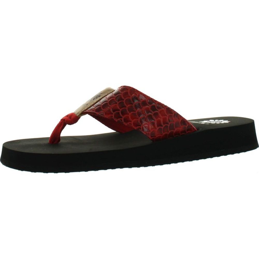 Yellow Box Sammi Red Womens sandals 10 NEW